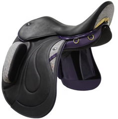 WOW Standard Competitor Equitana Dressage Saddle with movable fixed block