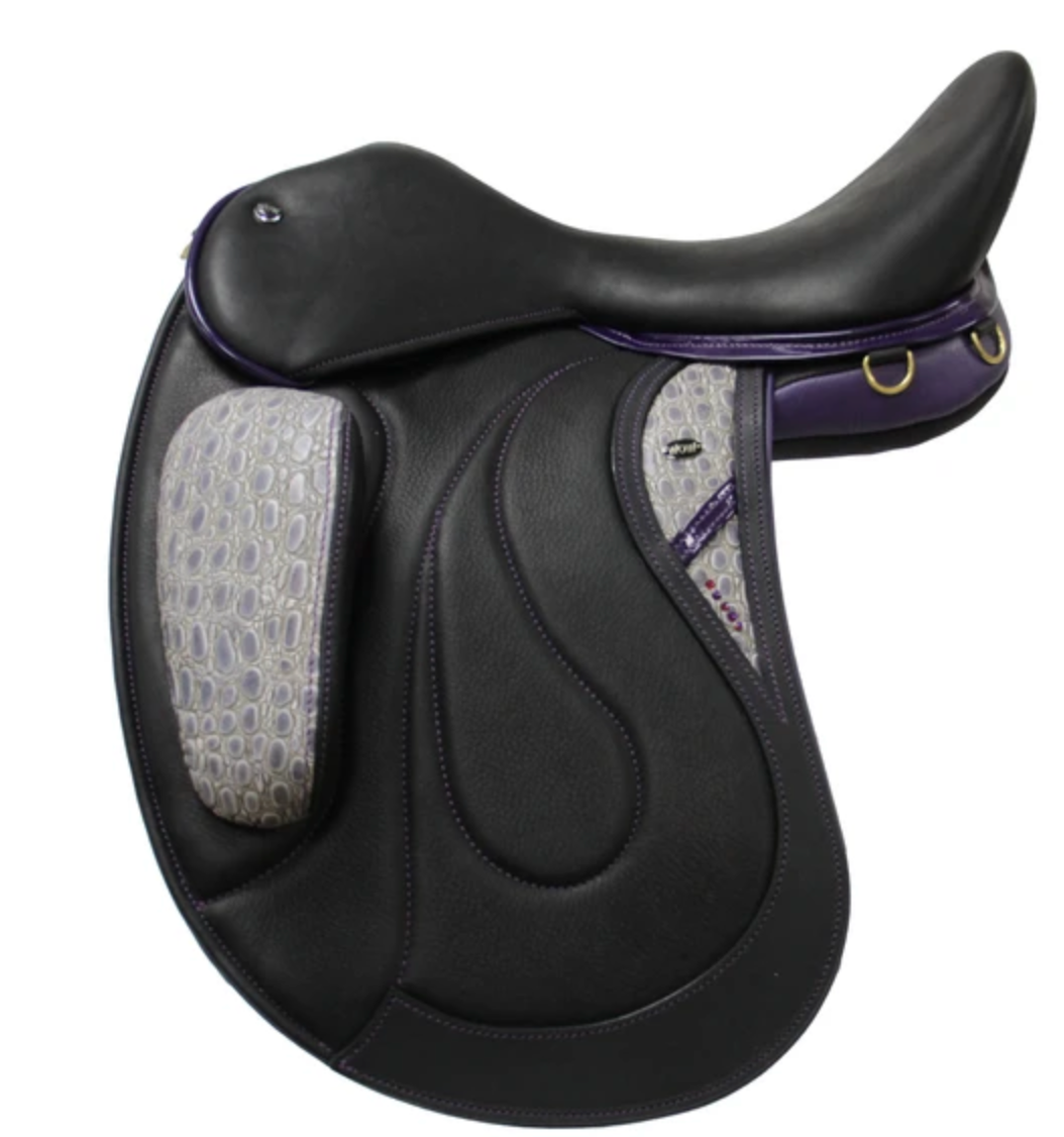 WOW Standard Competitor Equitana Dressage Saddle with movable fixed block