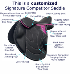 WOW Signature Competitor Fixed-Block + CB Jumping Saddle