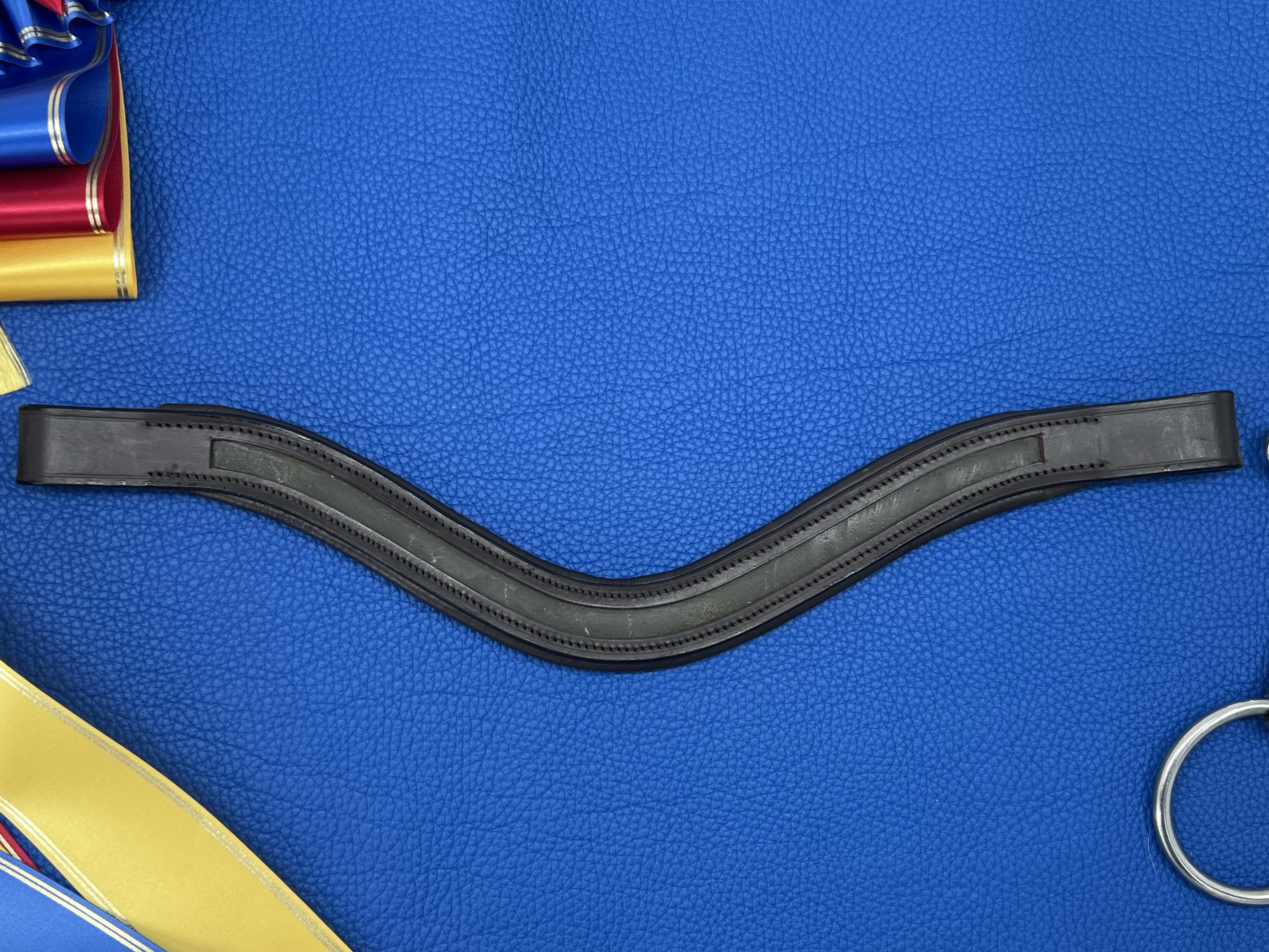 Delfina Saddlery Dutch Drop U Browband Brown