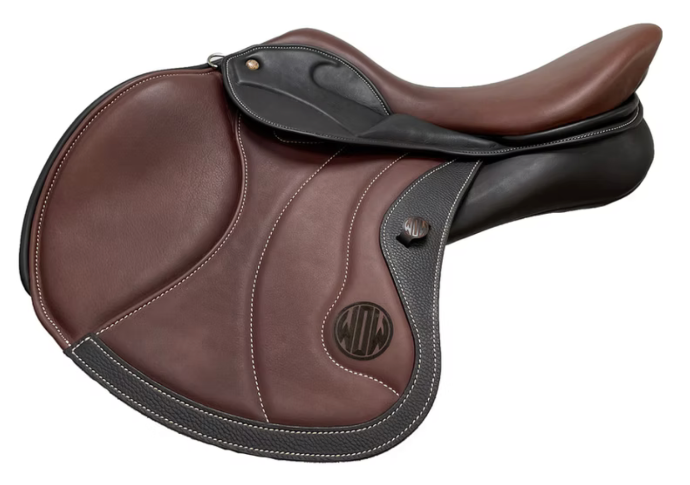 DMK Peak Show Jumping Forward Cut saddle with wear strip