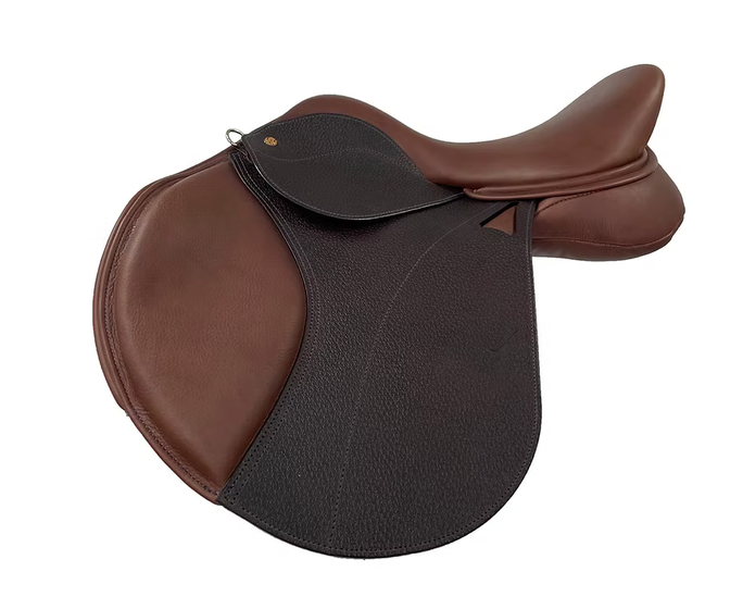 WOW DMK Show Jumping Dual Flap Forward Cut Saddle