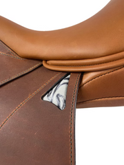WOW DMK Show Jumping Dual Flap Forward Cut Saddle