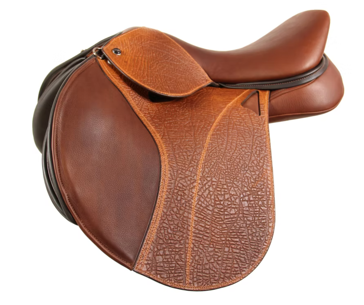 WOW DMK Show Jumping Dual Flap Forward Cut Saddle