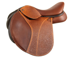 WOW DMK Show Jumping Dual Flap Forward Cut Saddle