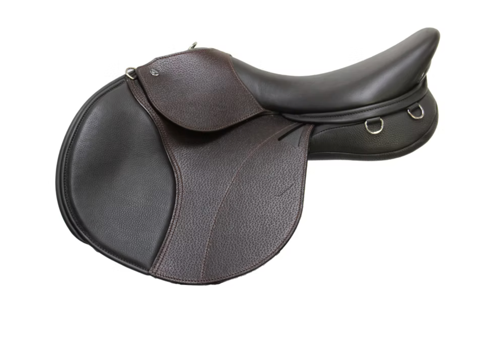 WOW DMK Show Jumping Dual Flap Forward Cut Saddle