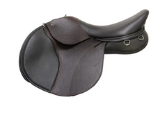 WOW DMK Show Jumping Dual Flap Forward Cut Saddle