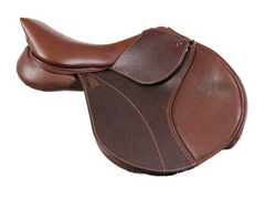 WOW DMK Show Jumping Dual Flap Forward Cut Saddle