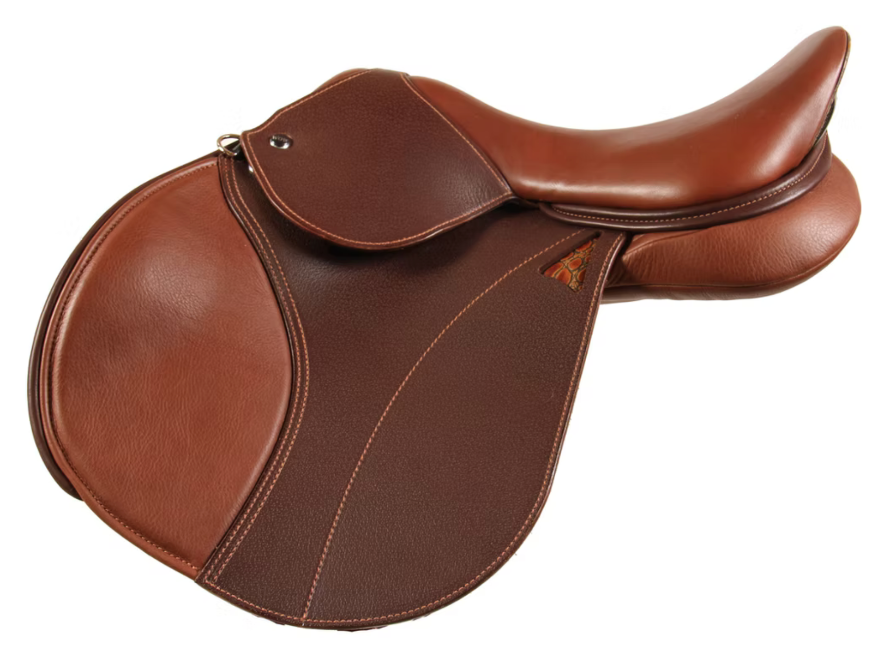 WOW DMK Show Jumping Dual Flap Forward Cut Saddle