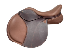 WOW DMK Show Jumping Dual Flap Forward Cut Saddle