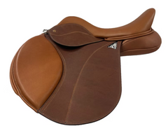 WOW DMK Show Jumping Dual Flap Forward Cut Saddle