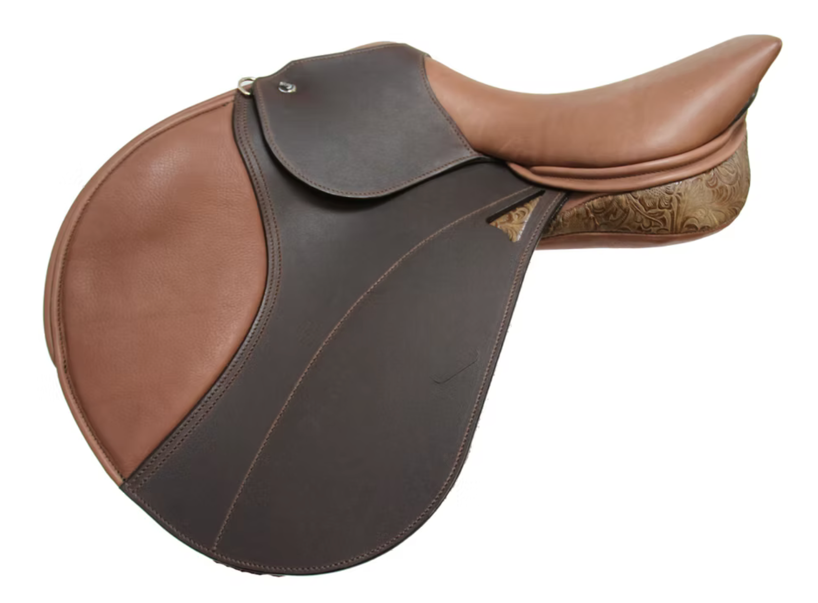 WOW DMK Show Jumping Dual Flap Forward Cut Saddle