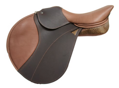 WOW DMK Show Jumping Dual Flap Forward Cut Saddle