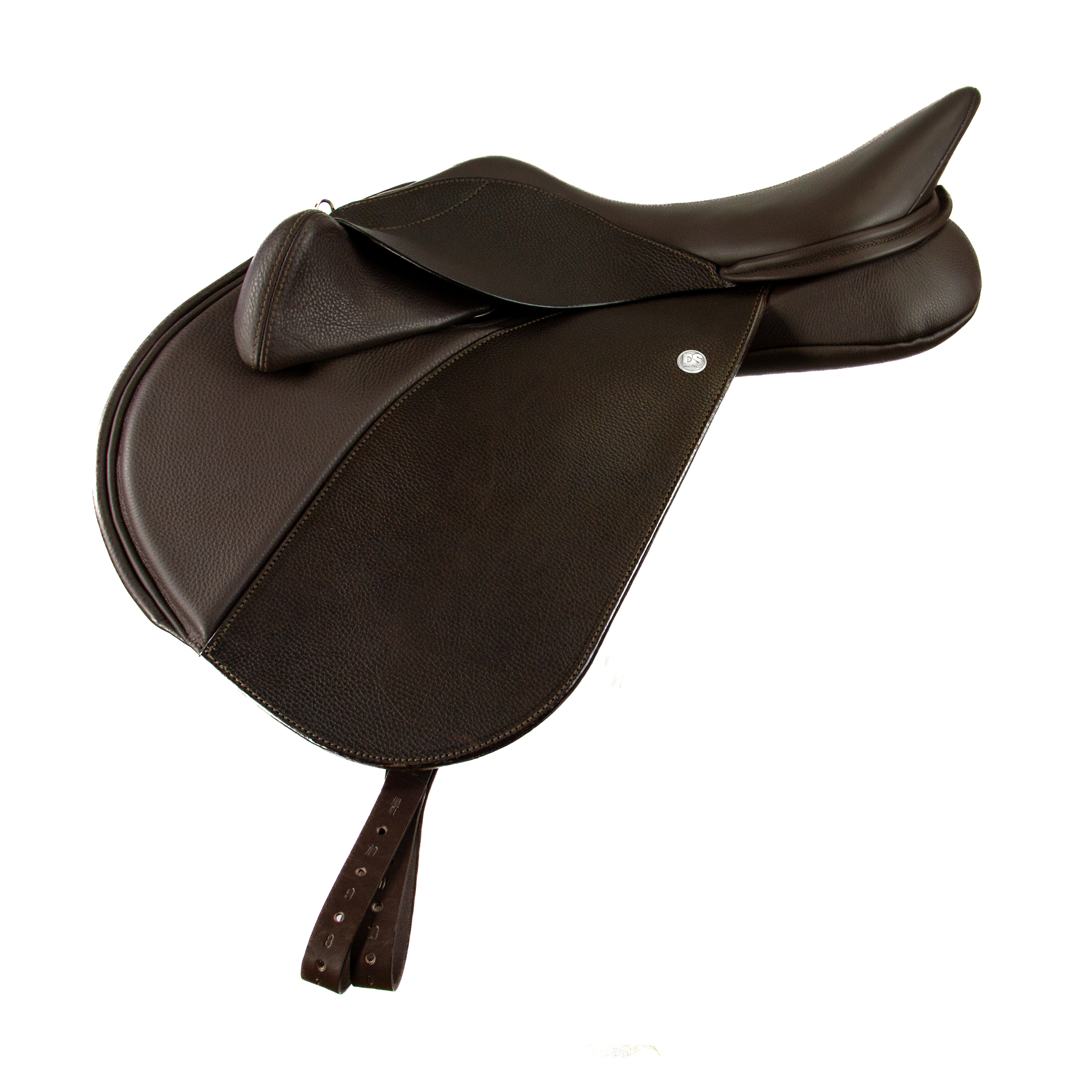 The Duskin Cross-Country XC Jump Saddle is perfect for 3-day eventers, pony clubbers, and pleasure riders
