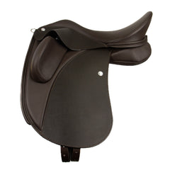 Duskin Dressage Saddle in brown leather
