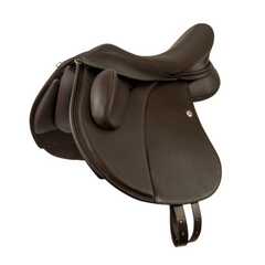 Duskin General purpose GP Saddle with fixed adjustable blocks and mouldable foam panels for horses and ponies