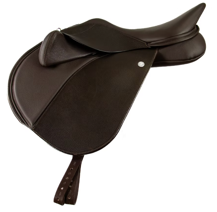 The Duskin Cross-Country XC Jump Saddle for Ponies is perfect for 3-day eventers, pony clubbers, and pleasure riders