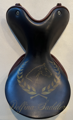 17" WOW Custom (Elite) Competitor Dressage Movable Block Saddle