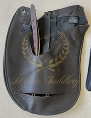 17" WOW Custom (Elite) Competitor Dressage Movable Block Saddle