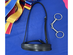 Empty Open Channel Padded Nosebands