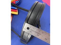 Empty Open Channel Padded Nosebands