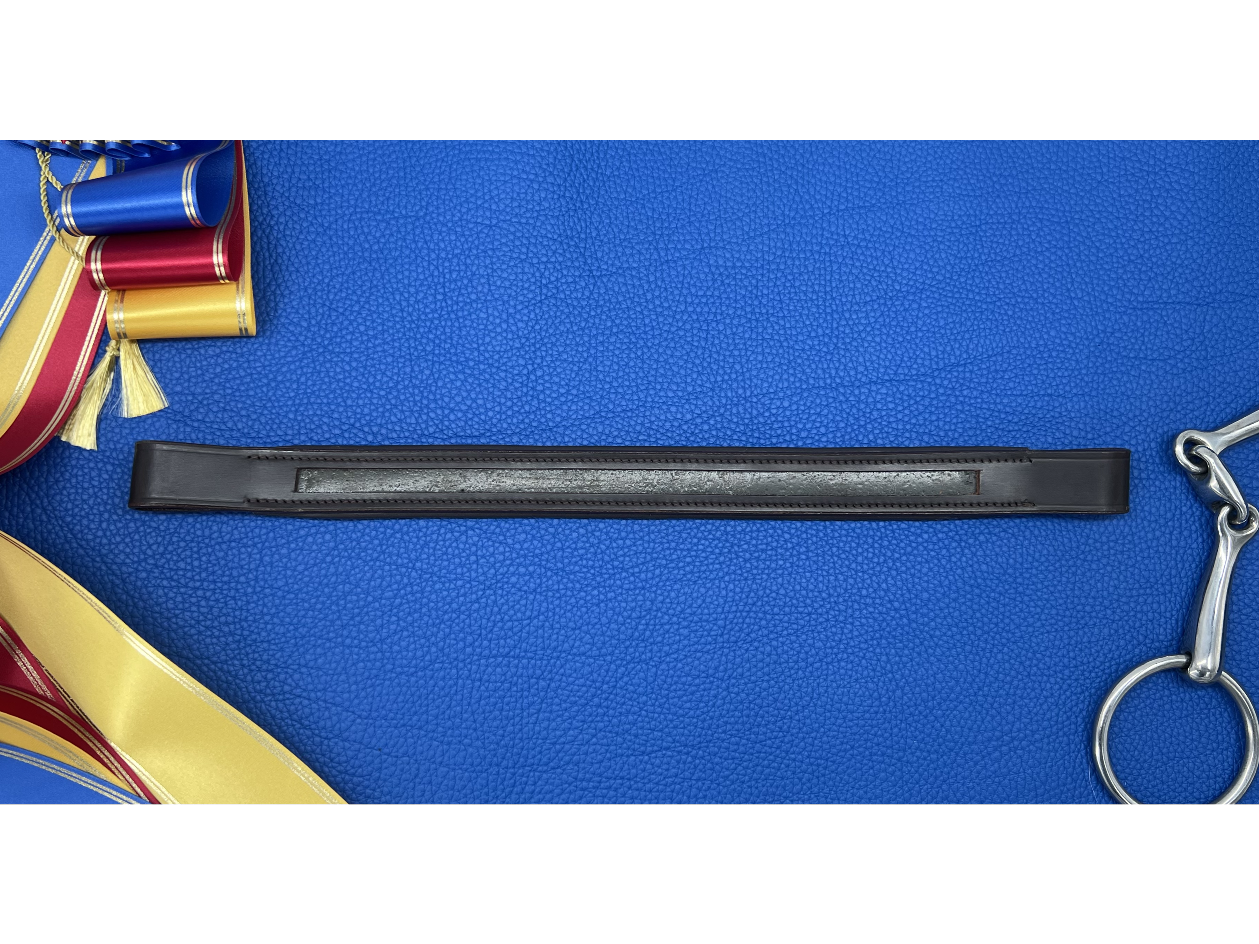 Delfina Saddlery straight empty channel browband