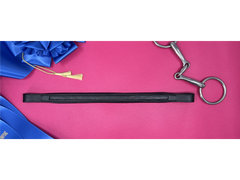 Delfina Saddlery straight empty channel browband