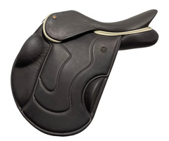 Signature Competitor Jumping Fixed Block + CB Saddle from WOW with cream facings
