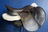 18" WOW DMK Show Jumping Dual-Flap Saddle