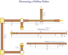 Delfina Empty Channel Halter - for Beading!