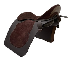 Movable-Block Baroque Saddle from WOW with stirrup keepers and xairel strap