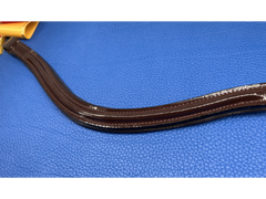 Patent Leather Browbands - All Styles - Empty Channel and Raised