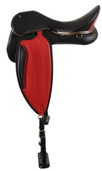 WOW Polocrosse saddle with endurance fenders with built-in blocks