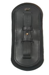 WOW H Girth - Leather - Sternum Plate