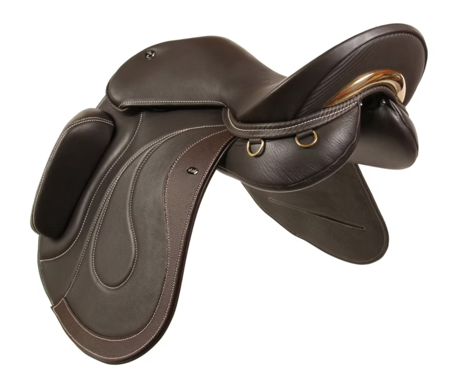 WOW Equitana VSD Saddle with Low-Thigh Low-Profile Block