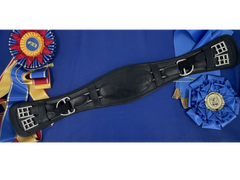 delfina soft touch double elastic dressage girth