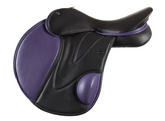 Standard Competitor Continental with Calf Block VSD Saddle with custom purple accents