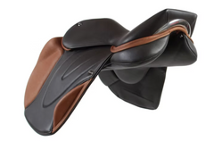 Standard Fixed Block Jump Saddle with LCB cantle detail