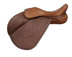 WOW's movable-Block Jumping Saddle, standard competitor