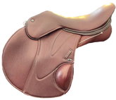 WOW Saddlery's Standard Competitor Movable Block + Calf Block Jumping Saddle with BBS big bearing surface panels