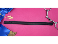 Desserto Leather Empty Channel Straight Browbands