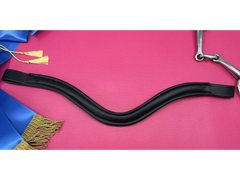 Desserto Leather Empty Channel Dutch Drop Browbands