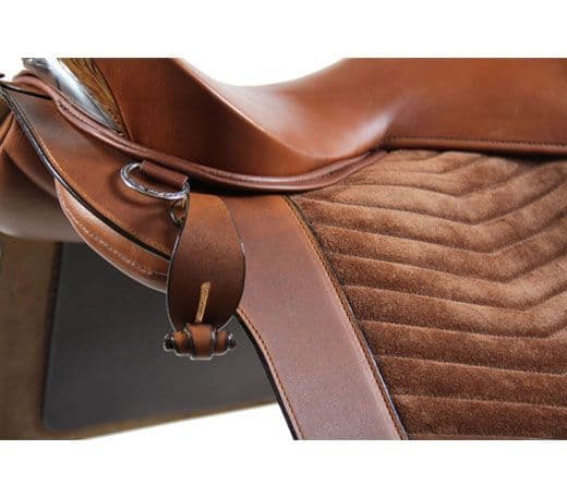 WOW Portuguese Relvas Flap with channel stitching, stirrup keepers and Xairel/Chairel Loop