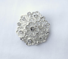 Crystal Floweret Stock Pin