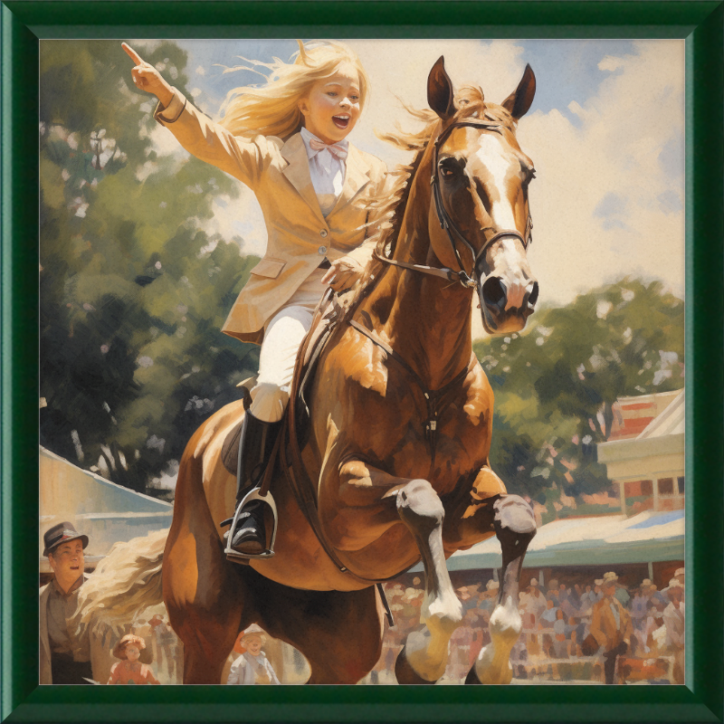 Dream Come True - Professionally Framed & Matted