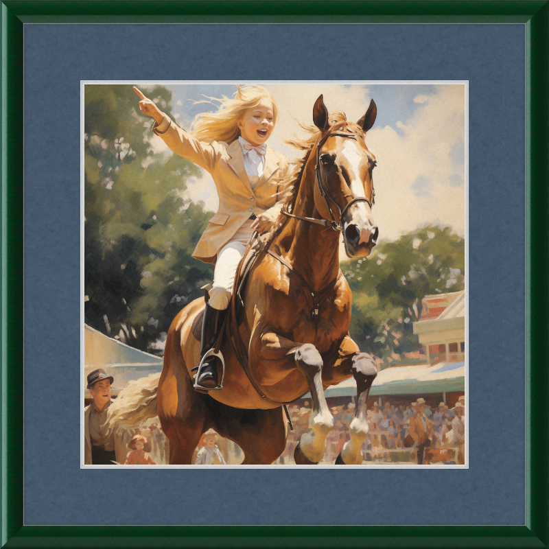Dream Come True - Professionally Framed & Matted