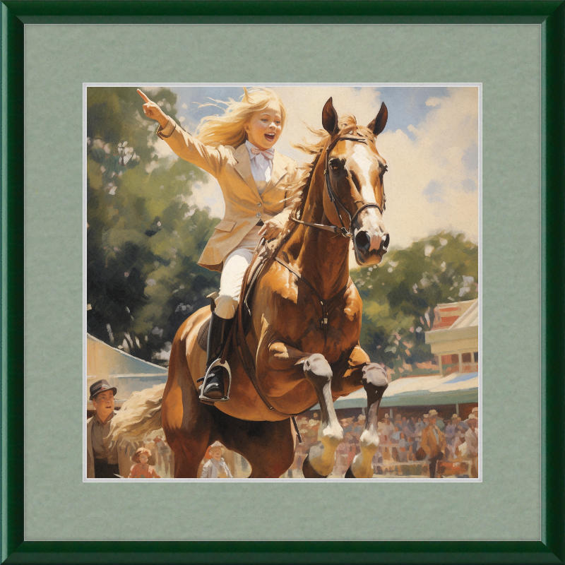 Dream Come True - Professionally Framed & Matted