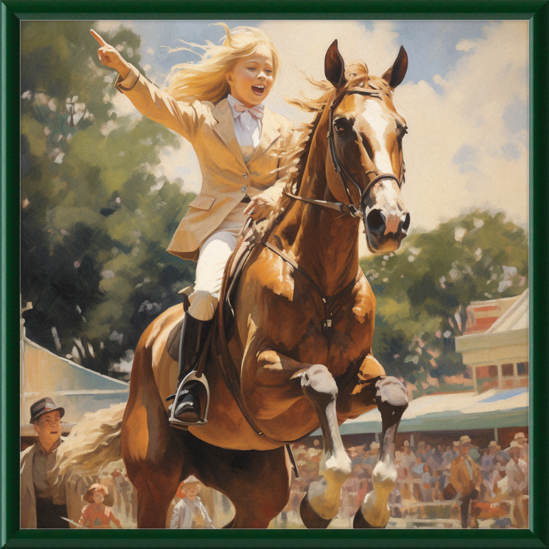 Dream Come True - Professionally Framed & Matted