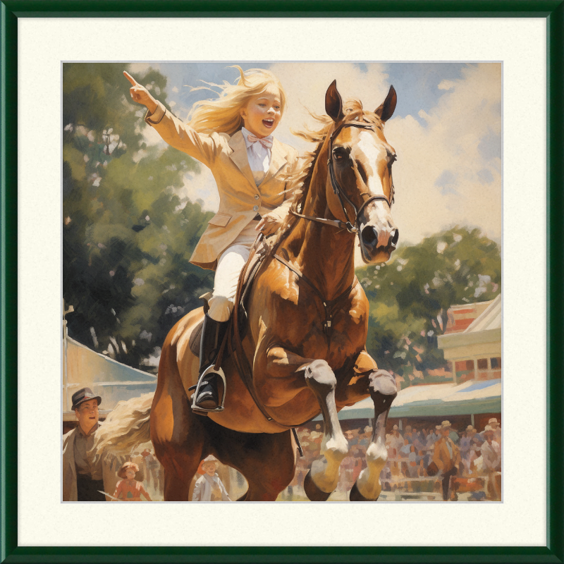 Dream Come True - Professionally Framed & Matted