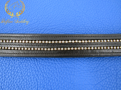 Custom Browband : Double Channel - 15.5"